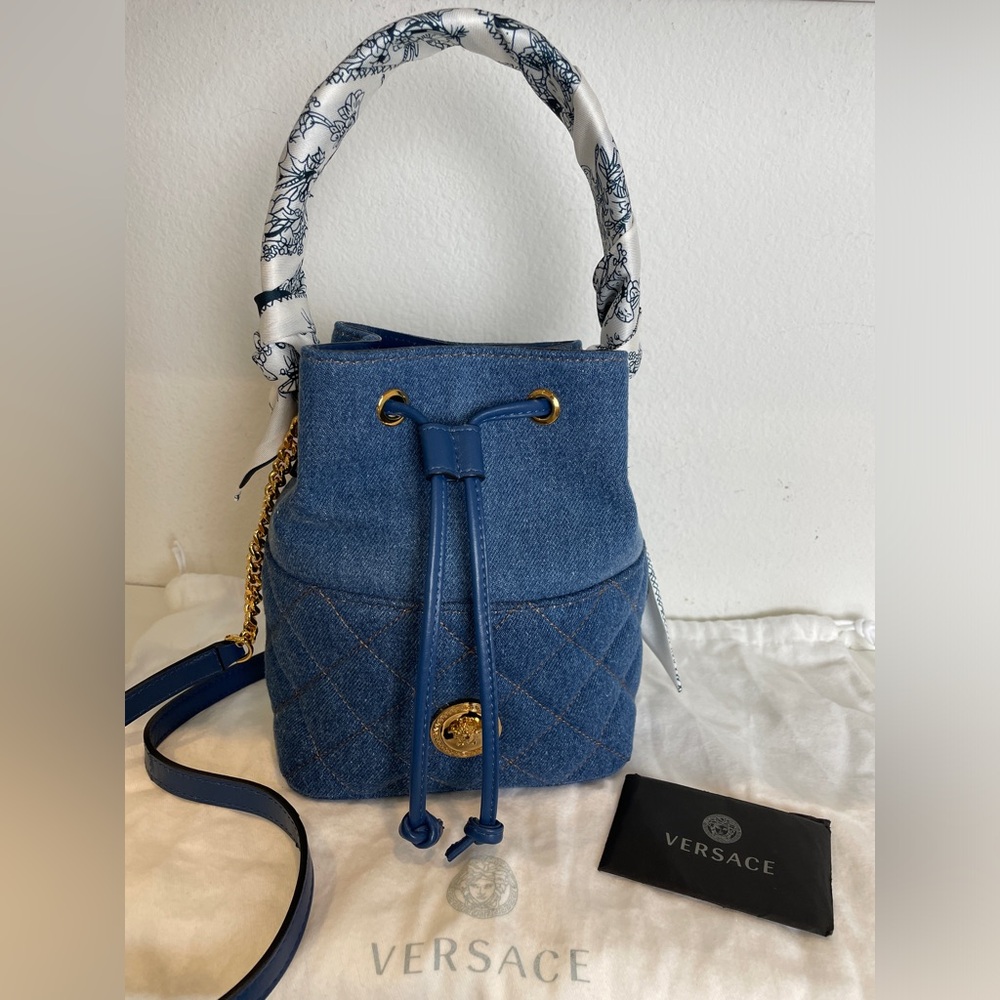 Versace brand new cinema bucket bag